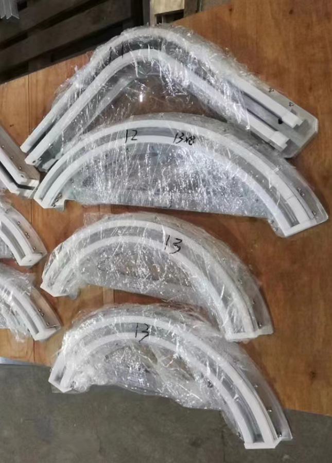 conveyor belt arch shape V-guide welding molds