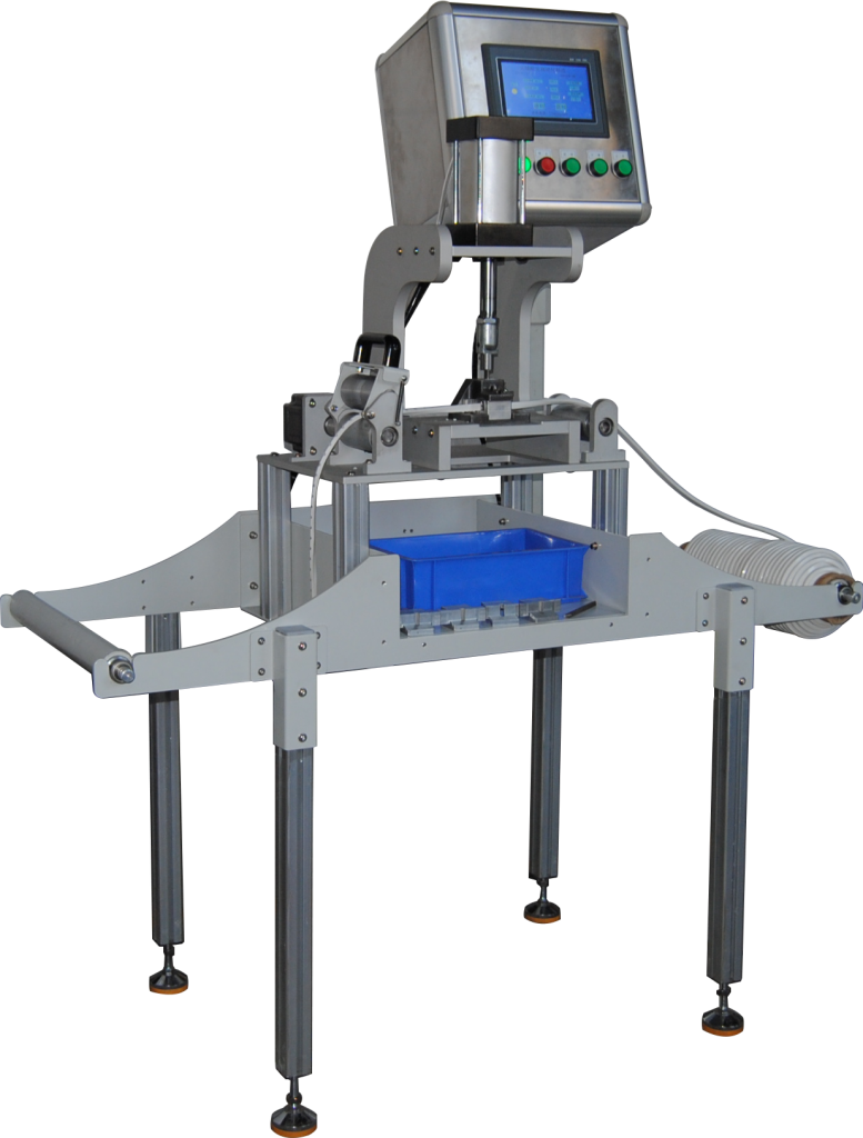 tracking guide notch punching machine